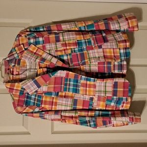 Sam TY Patchwork Jacket & Skirt Suit. Can be sold separately